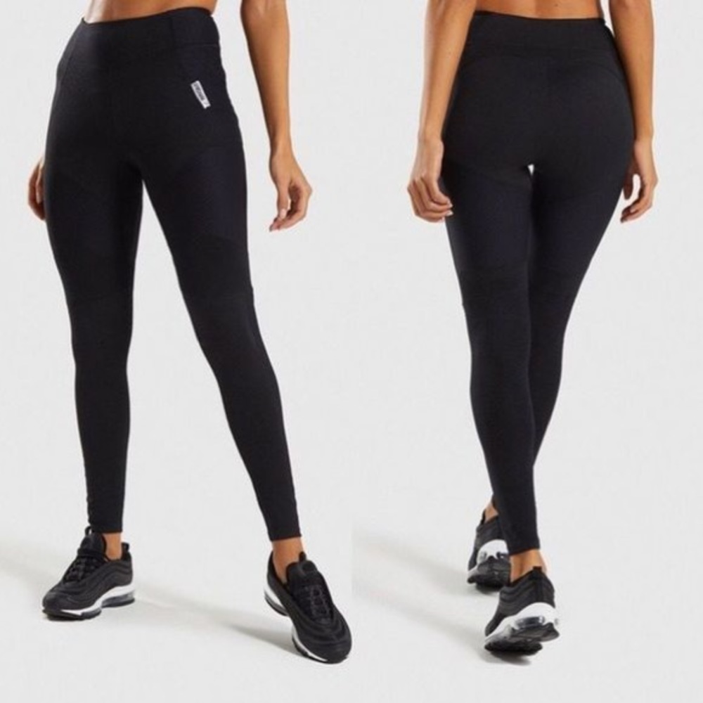 Gymshark Black True Texture Leggings